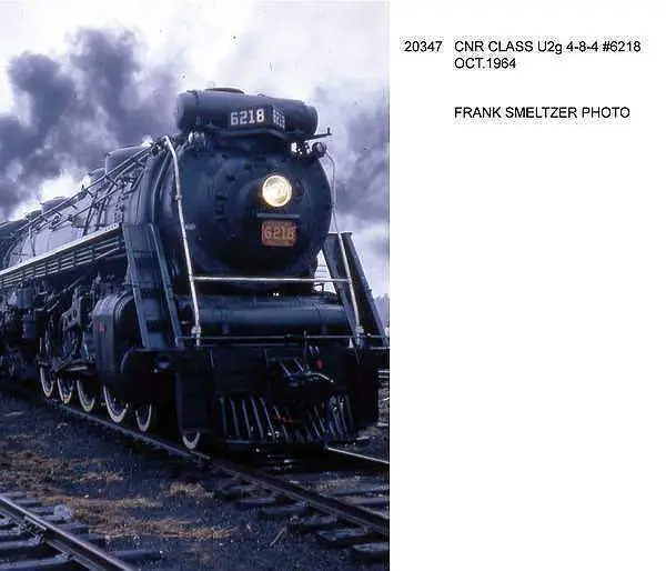 Photo of CN 6218, Oct 1964. Photo by Frank Smeltzer, Jim Parker collection.