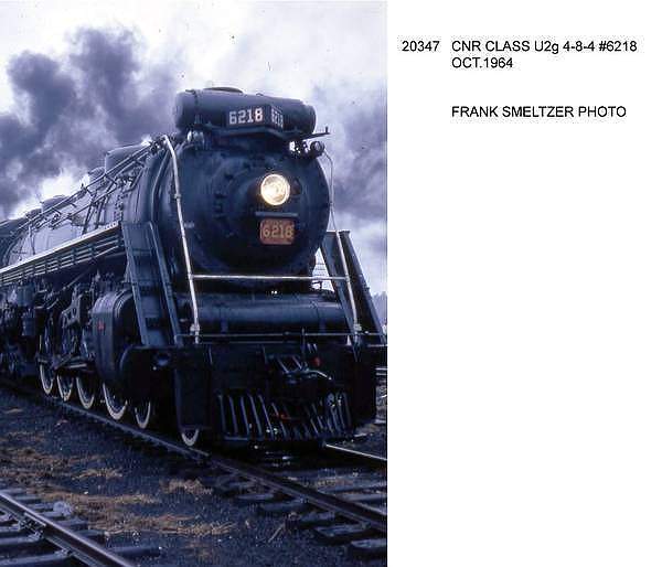 Photo of CN 6218, Oct 1964. Photo by Frank Smeltzer, Jim Parker collection.