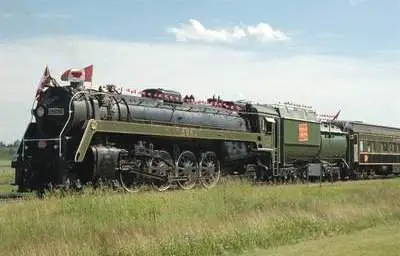 CN 6060 on Canada Day, 2006. Photo submitted by Art Harris.