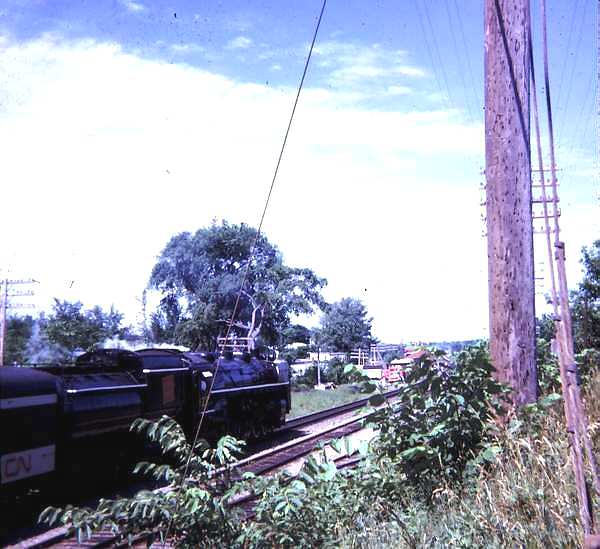 CN 6218 at Alexandria, ON, June 1971. Photo by Graeme Roy.