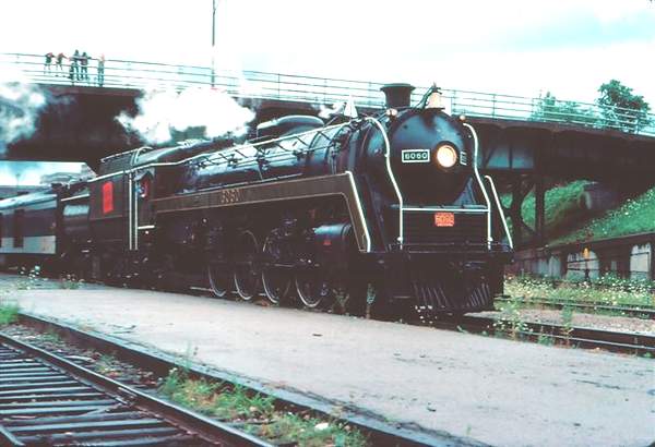 CNR 6060 in Hamilton, ON, early to mid 1970s. Taken and submitted by Don Fraser.