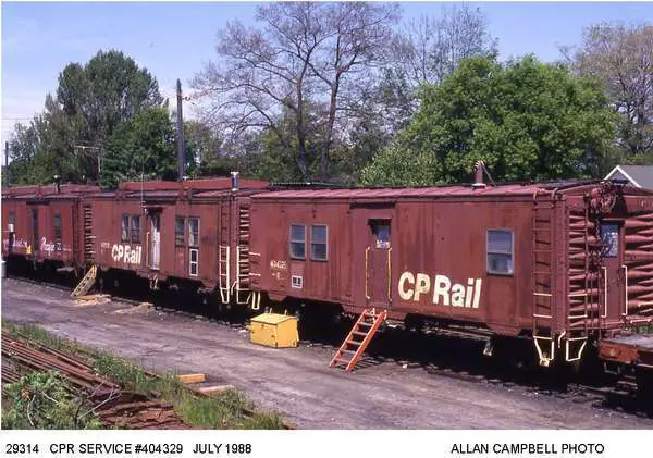 Canadian Railway Maintenance Equipment Including Old Logging Equipment