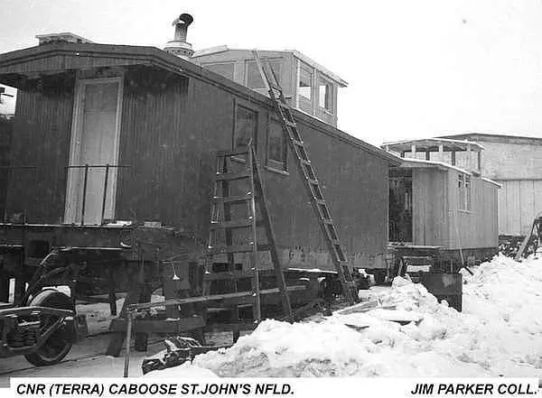 CNR (Terra) Caboose at St. John's NFLD. Jim Parker collection.